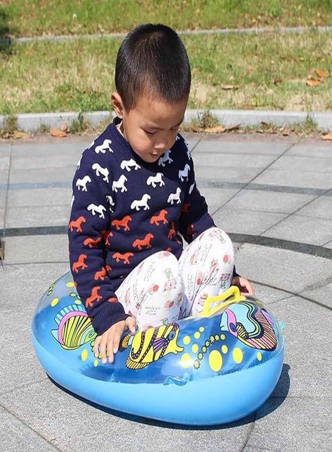 shoasite for with Manual Pump Baby Safe Anti-flip Inflatable Floats for Kids Accessories for Pool Ring Baby Float - Image 3